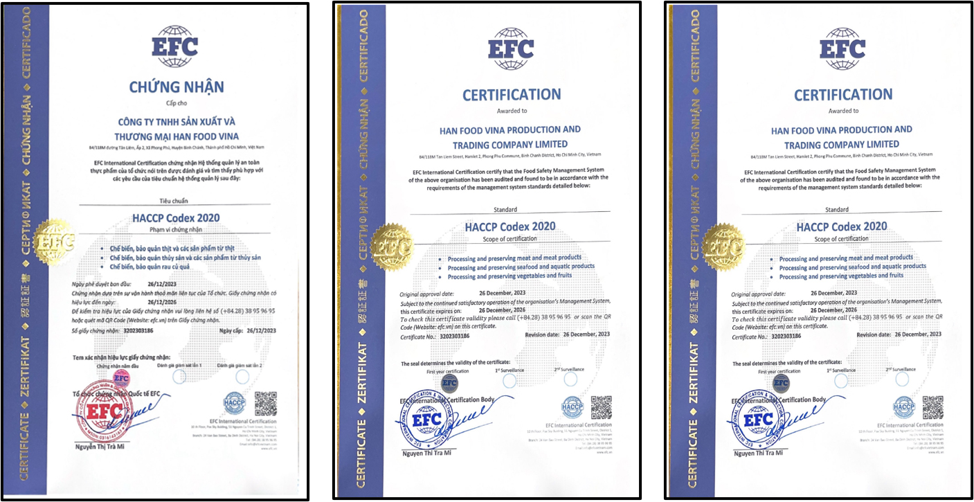 HACCP CODEX 2020