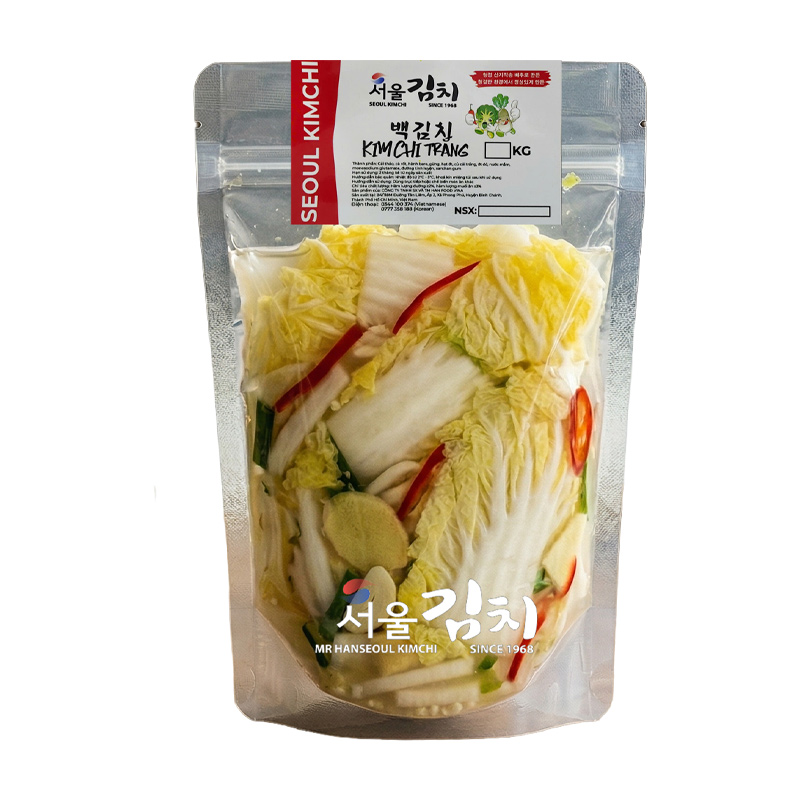 Kim Chi Cải Thảo Trắng - 1Kg